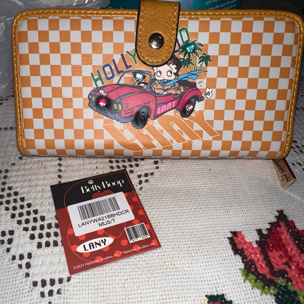 “Lany” brand Betty boop  Hollywood inspired wallet